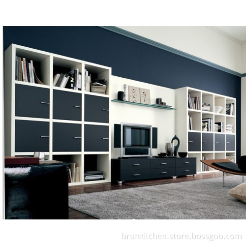 Modern Design High Quality Open Shelf Tall Cabinet (Br p-1194)